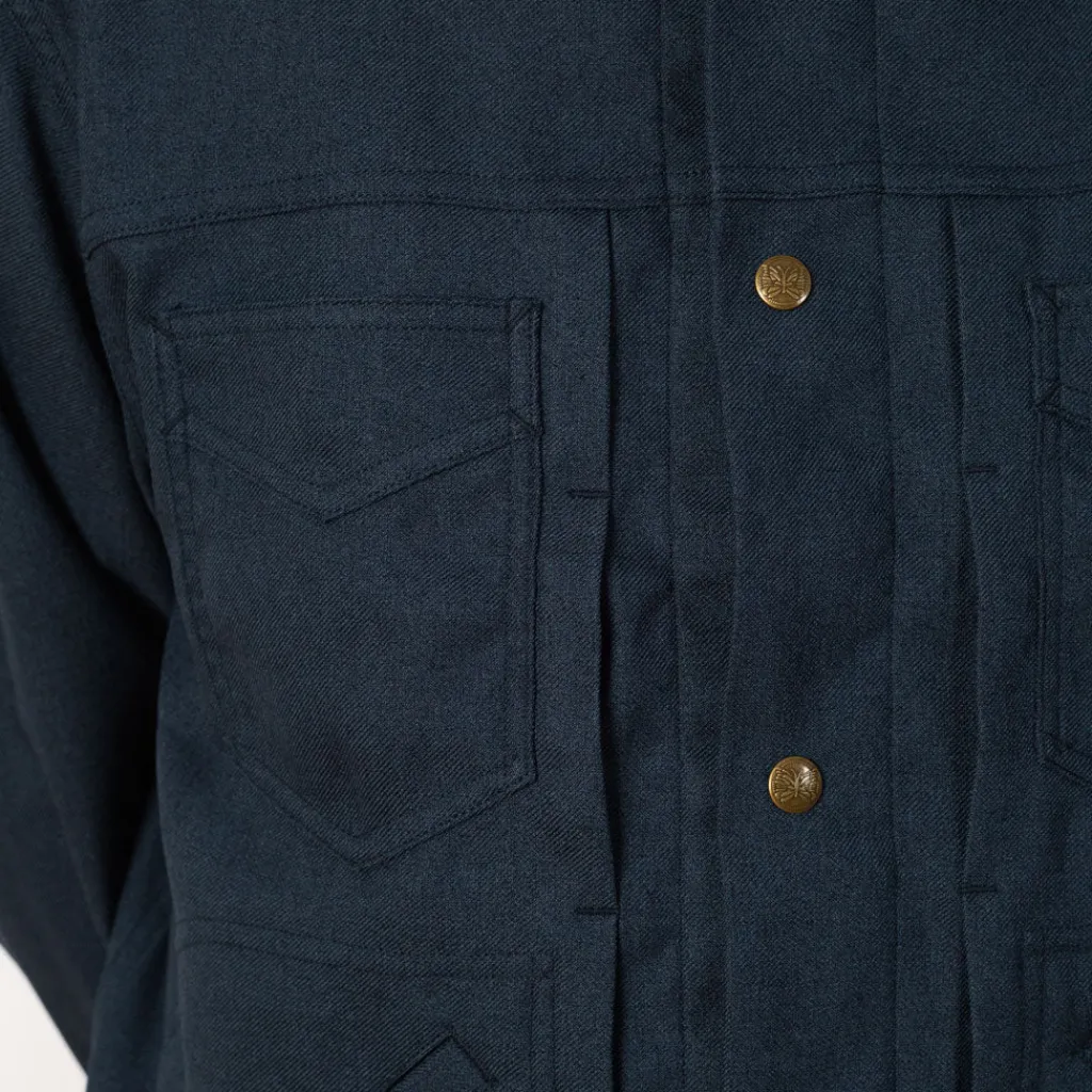 Jackets|Needles Penny Jean Jacket - Blue