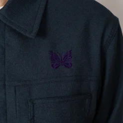 Jackets|Needles Penny Jean Jacket - Blue