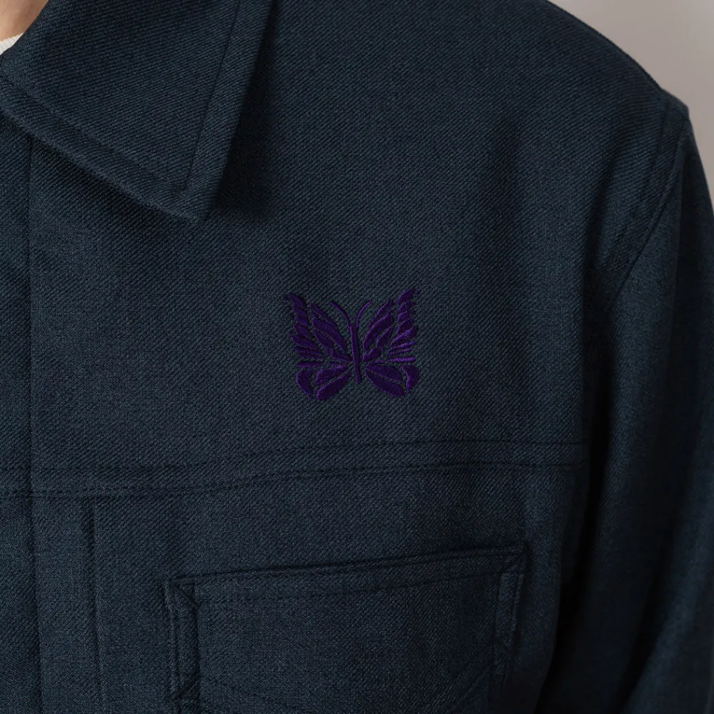 Jackets|Needles Penny Jean Jacket - Blue
