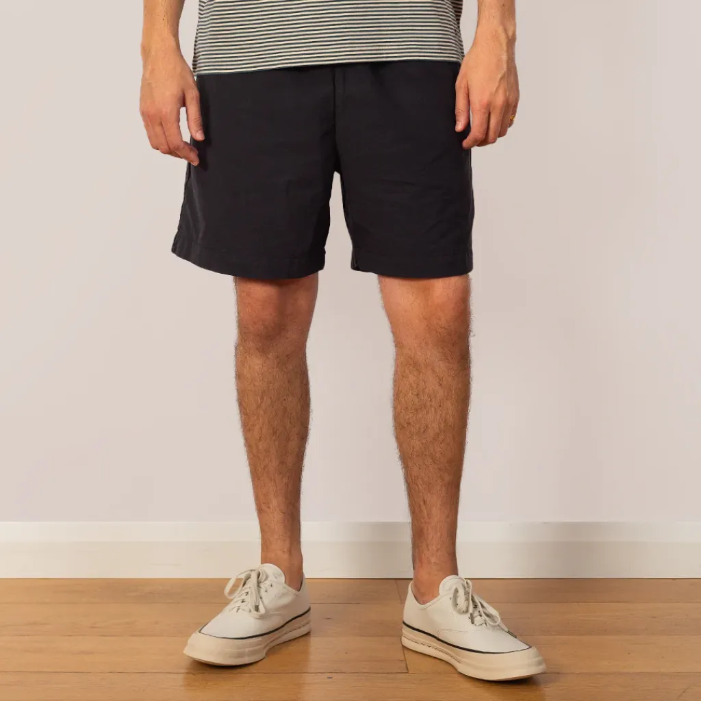 Shorts|Norse Projects Per Cotton Tencel Shorts - Dark Navy