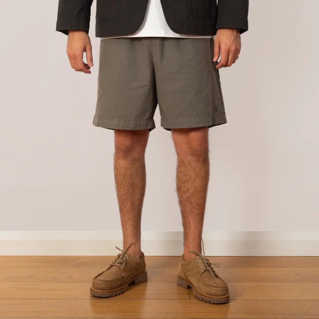 Shorts|Norse Projects Per Cotton Tencel Shorts - Mid Khaki