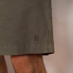 Shorts|Norse Projects Per Cotton Tencel Shorts - Mid Khaki