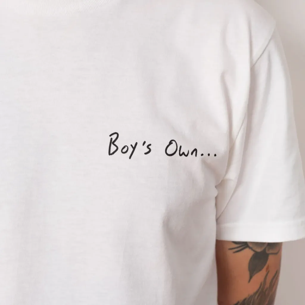 T-Shirts|Boy's Own Pie and Mash - White