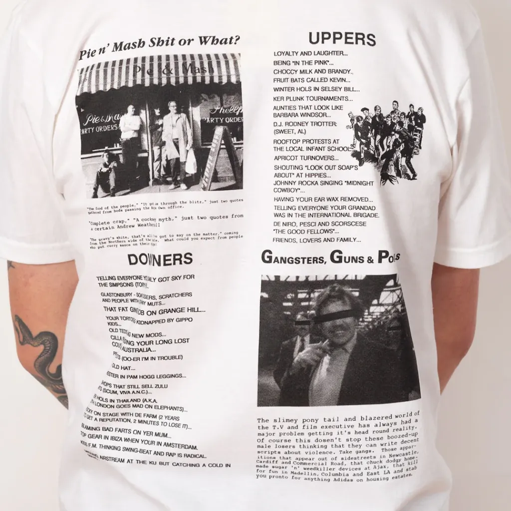T-Shirts|Boy's Own Pie and Mash - White