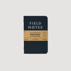 Lifestyle|Field Notes Pitch Black Memo Pad - Ruled
