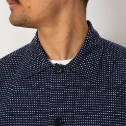 Shirts|You Must Create PJ Overshirt - Blue White