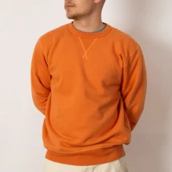 Sweatshirts|Buzz Rickson's Plain Sweat - Orange