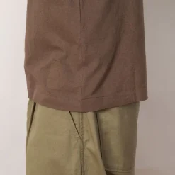 T-Shirts|Ends and Means Pocket Tee - Dull Brown
