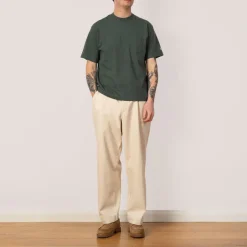 T-Shirts|Ends and Means Pocket Tee - Dull Green