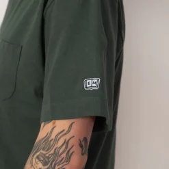 T-Shirts|Ends and Means Pocket Tee - Dull Green