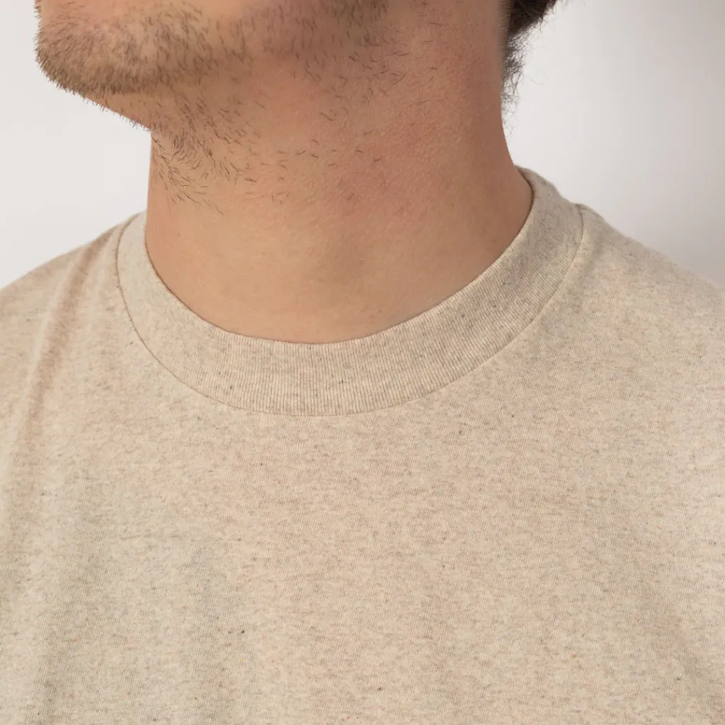 T-Shirts|Ends and Means Pocket Tee - Porridge