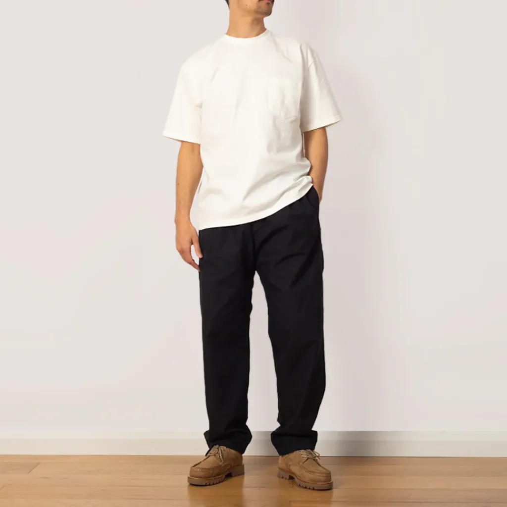 T-Shirts|OrSlow Pocket T-Shirt - White