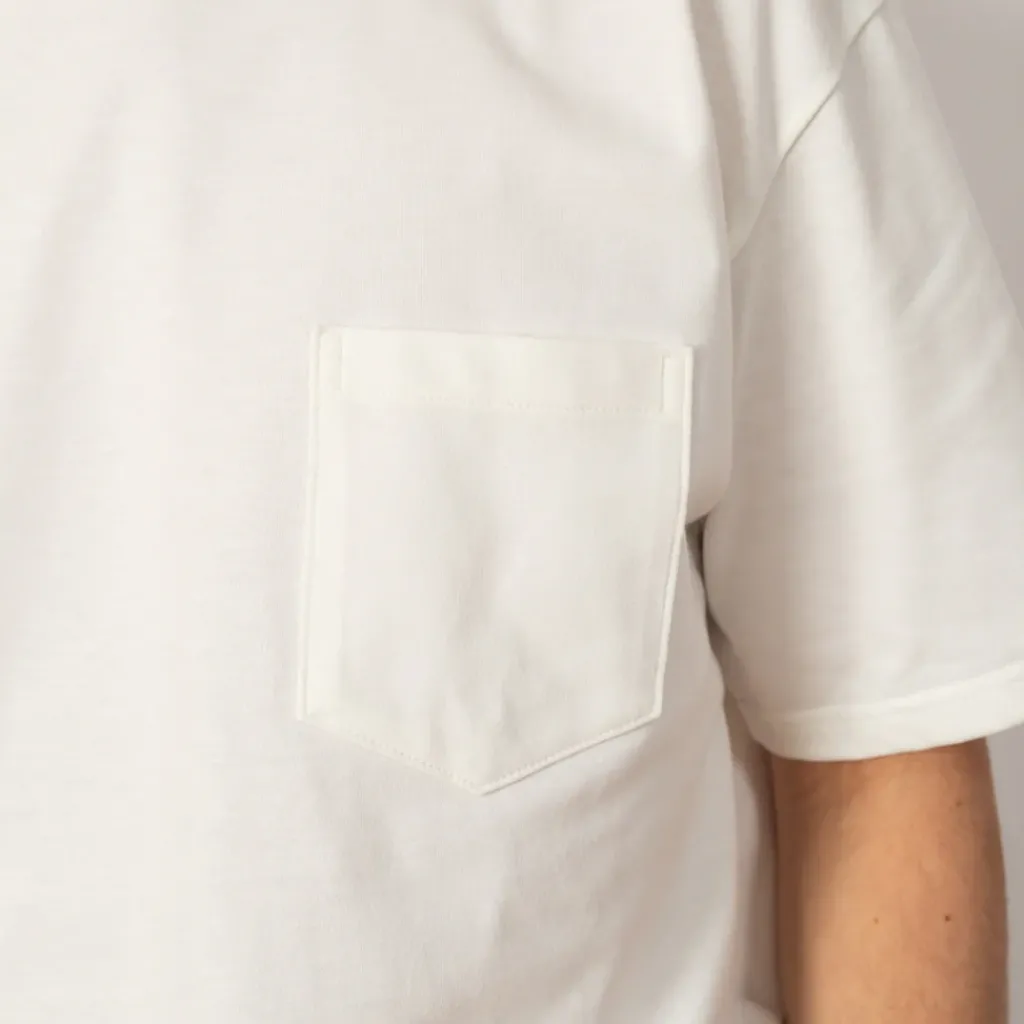 T-Shirts|OrSlow Pocket T-Shirt - White
