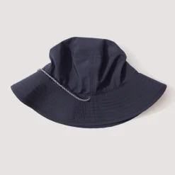 Headwear|Found Feather Polyester Dyed Poplin Solotex - Navy