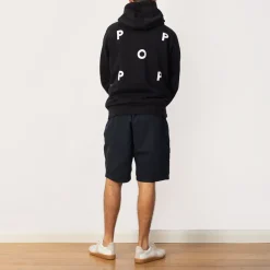 Sweatshirts|Pop Trading Company Pop Logo Hooded Sweat - Black