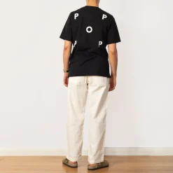 T-Shirts|Pop Trading Company Pop Logo T-Shirt - Black