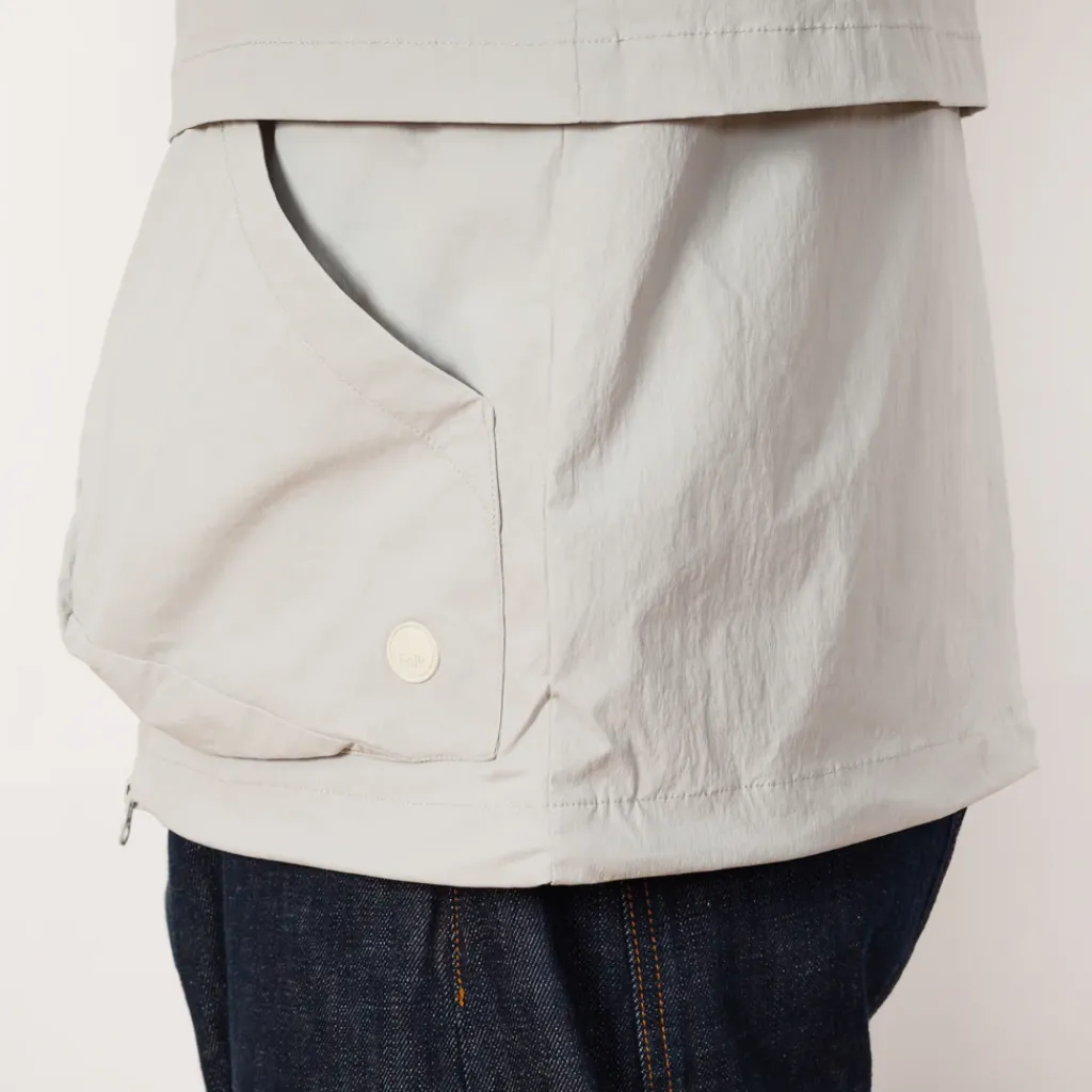 Jackets|Folk Prism Zip Through Jacket - Soft Blue