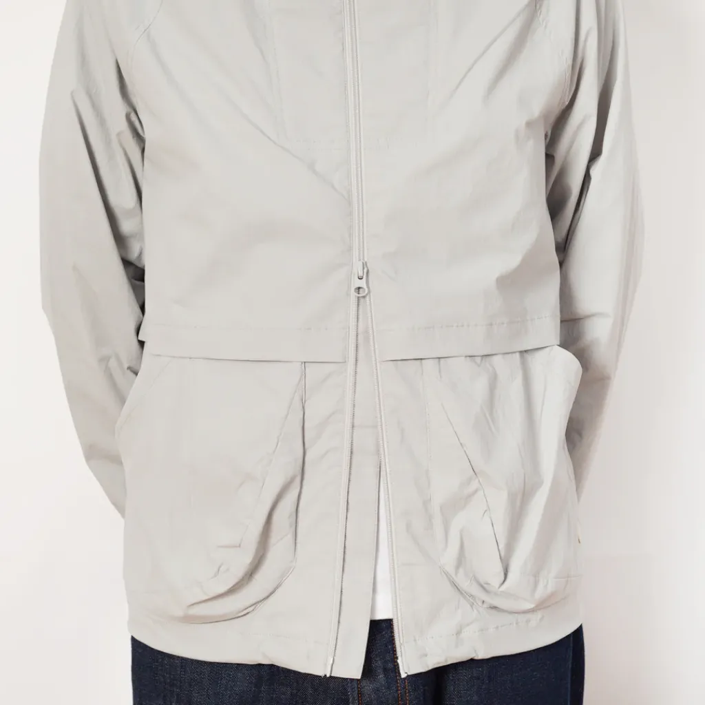 Jackets|Folk Prism Zip Through Jacket - Soft Blue