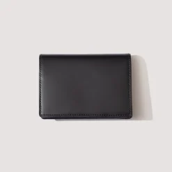 Wallets|Porter - Yoshida u0026 Co. PS Leather Wallet Card Case - Black