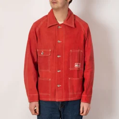 Jackets|Story MFG Railroad Jacket - Pink Wonky-Wear