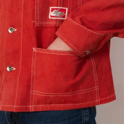 Jackets|Story MFG Railroad Jacket - Pink Wonky-Wear