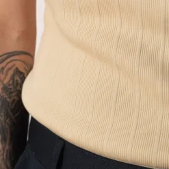 T-Shirts|Mfpen Rib Tank Top 2 Pack - Ecru