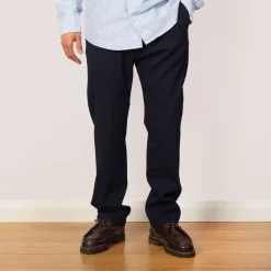 Trousers|Barena Riobarbo Folco Trouser - Navy
