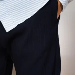 Trousers|Barena Riobarbo Folco Trouser - Navy
