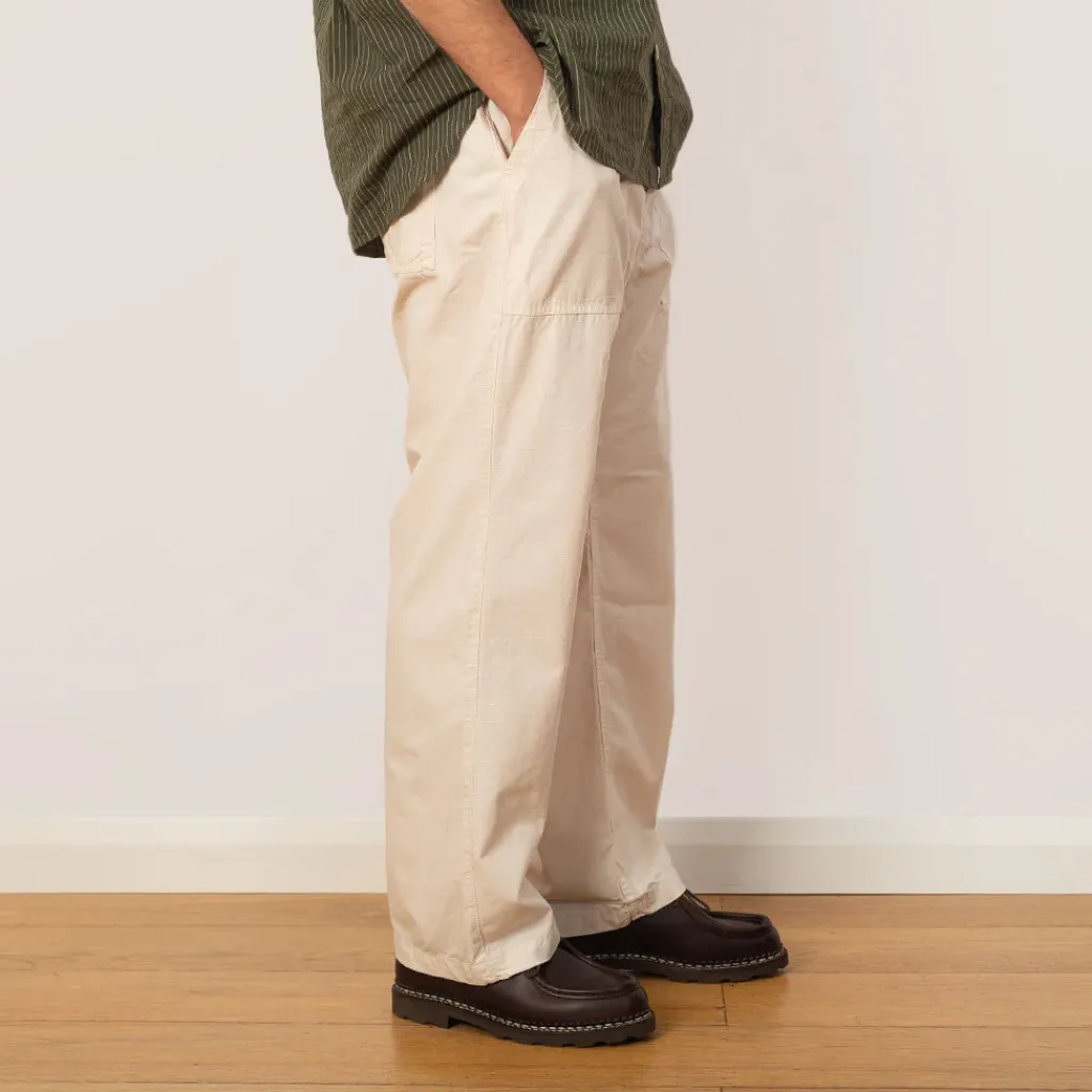 Trousers|Service Works Ripstop Chef Pant - Bone