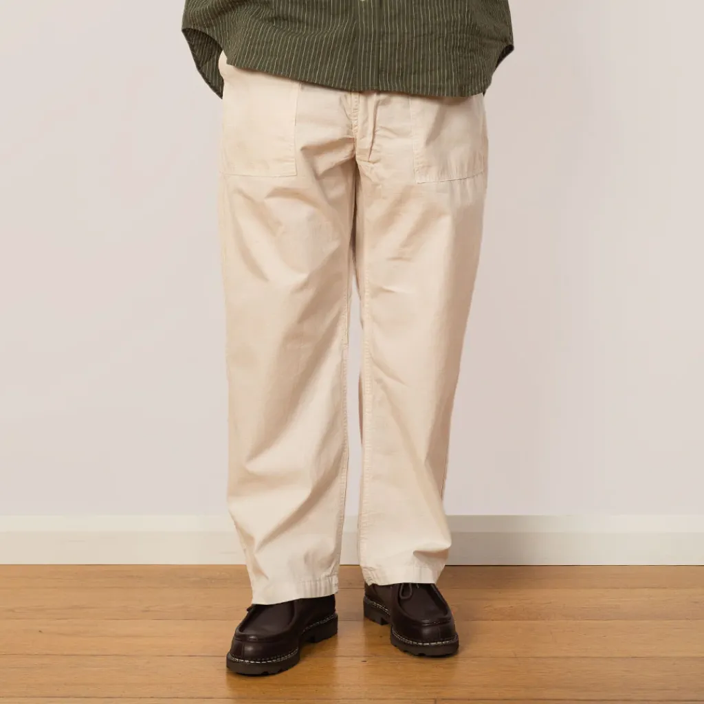 Trousers|Service Works Ripstop Chef Pant - Bone