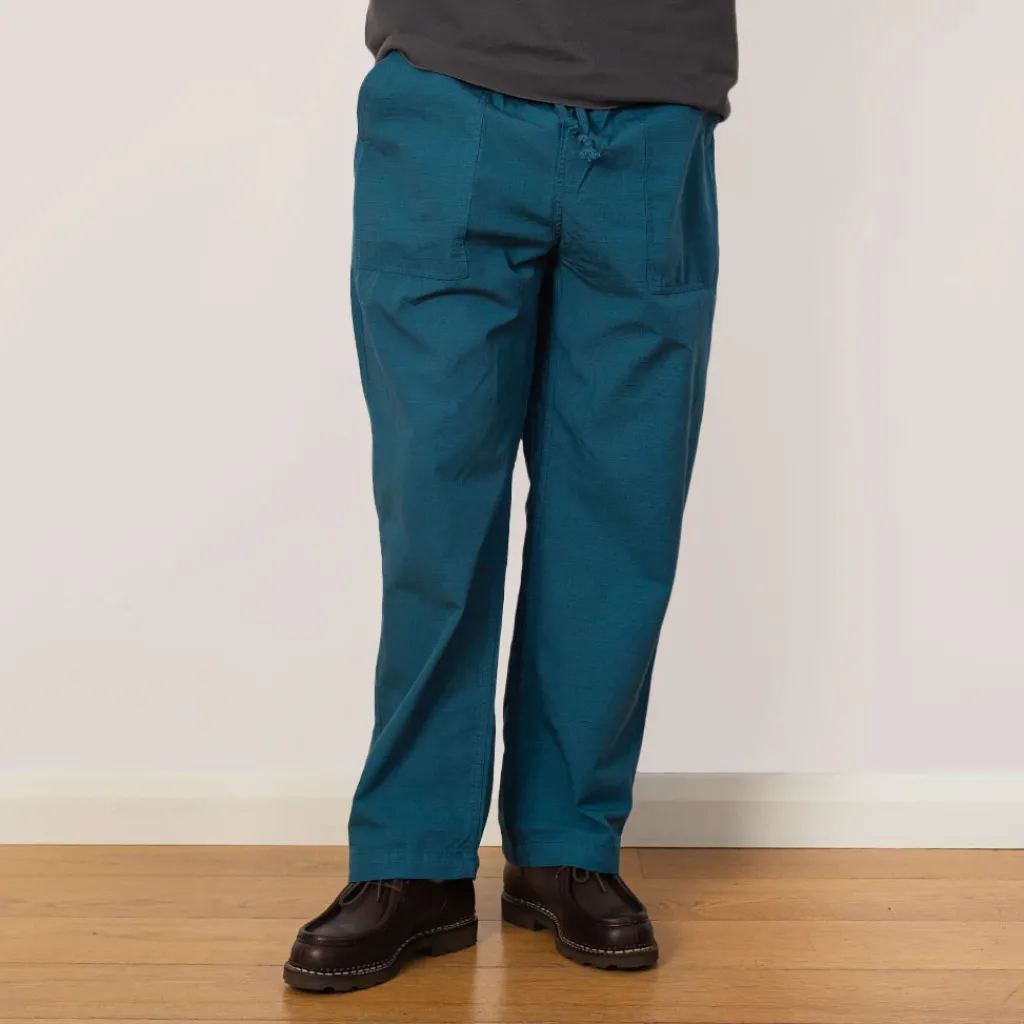 Trousers|Service Works Ripstop Chef Pant - Ocean