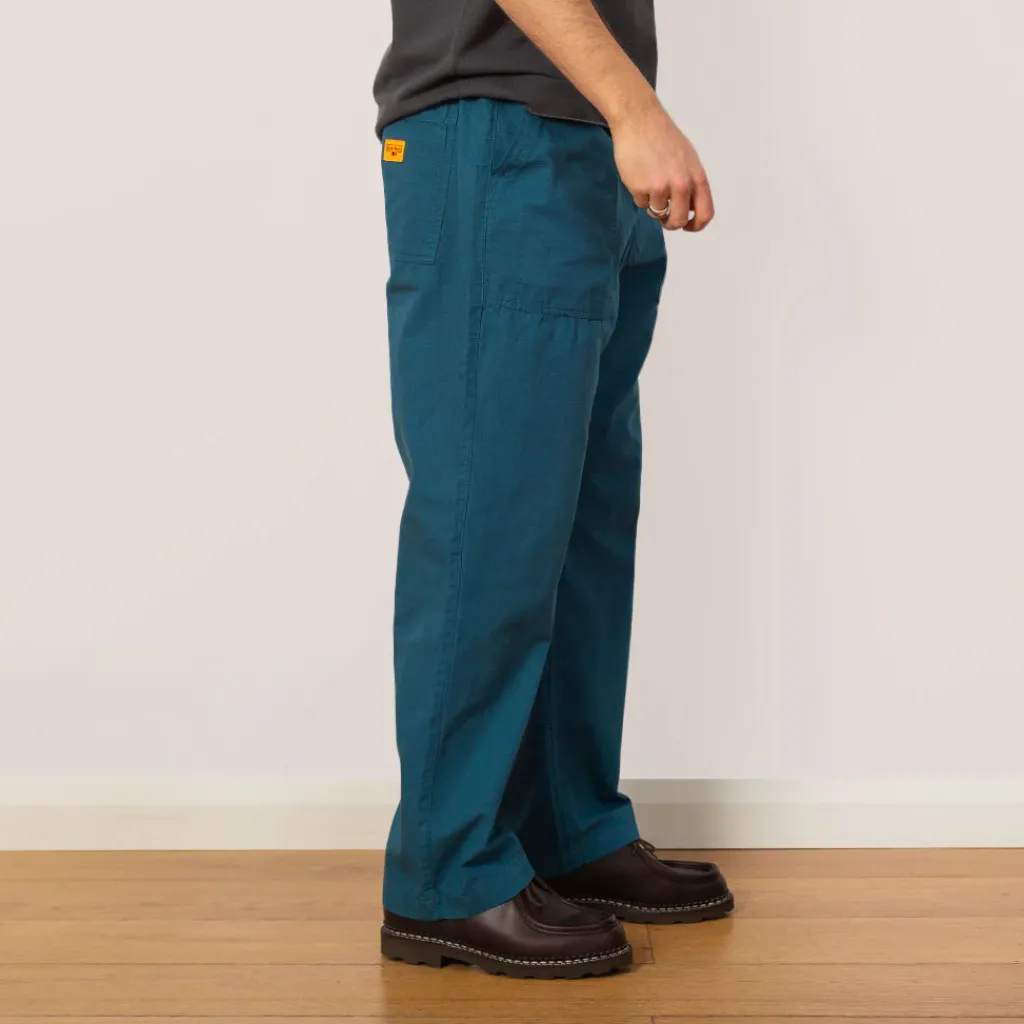 Trousers|Service Works Ripstop Chef Pant - Ocean