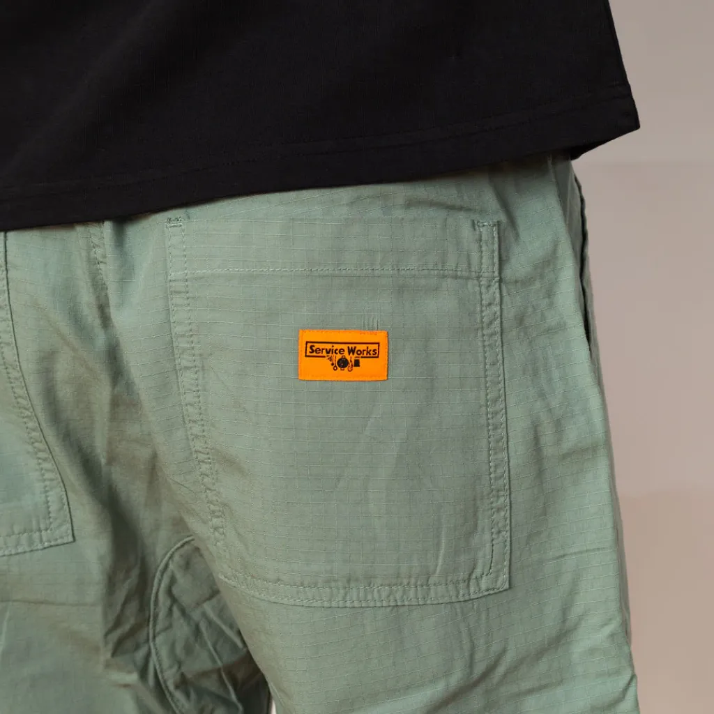 Shorts|Service Works Ripstop Chef Short - Sage