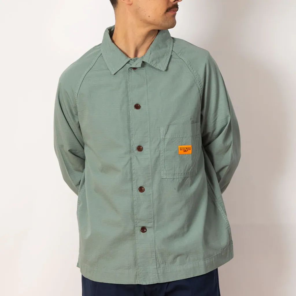 Jackets|Service Works Ripstop FOH Jacket - Sage
