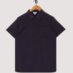Shirts|Sunspel Riviera Polo - Navy