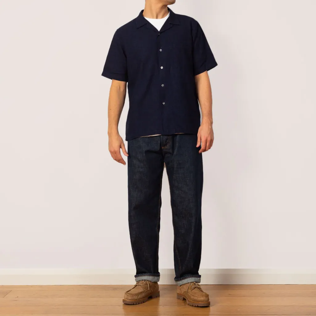 Shirts|Universal Works Road Shirt - Indigo