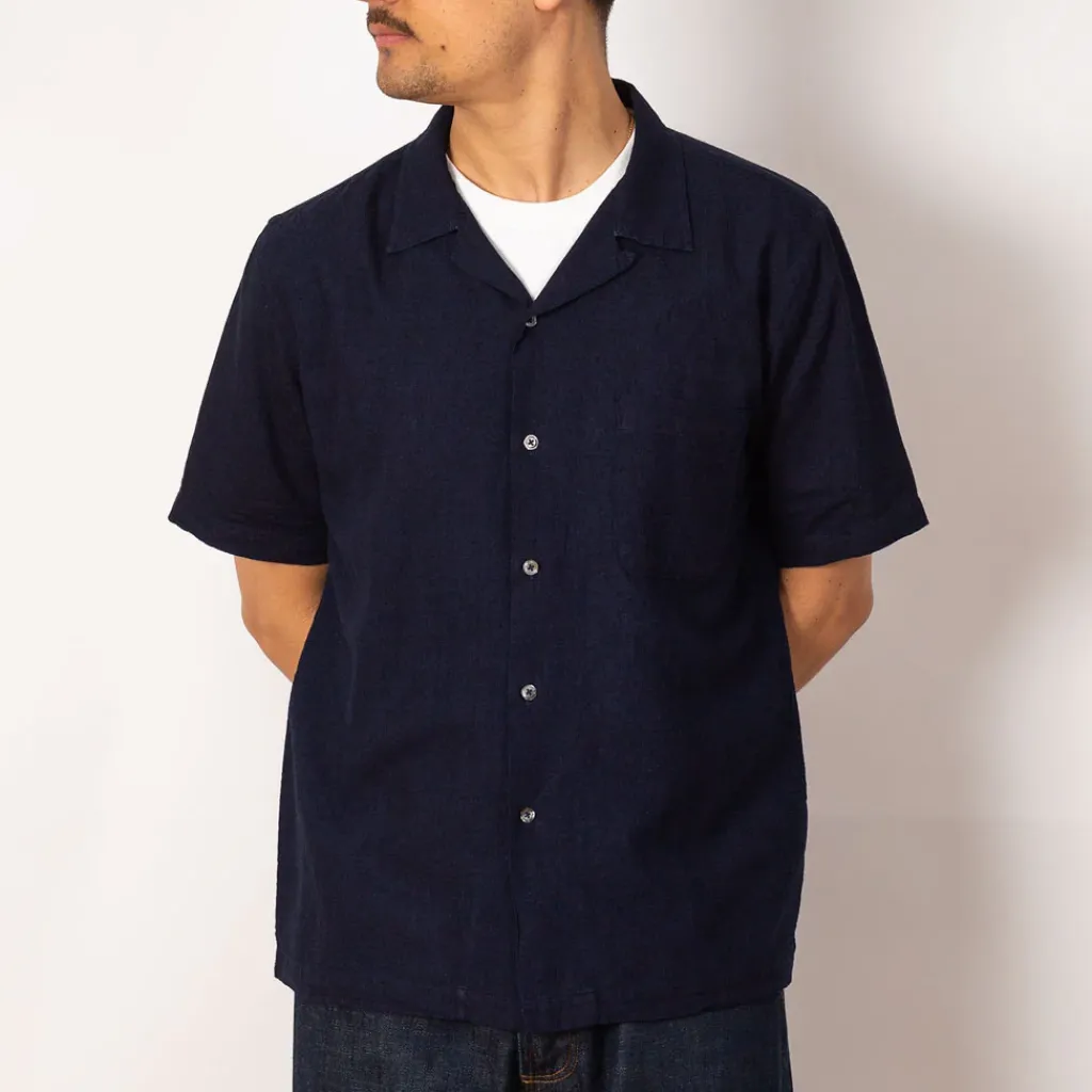 Shirts|Universal Works Road Shirt - Indigo