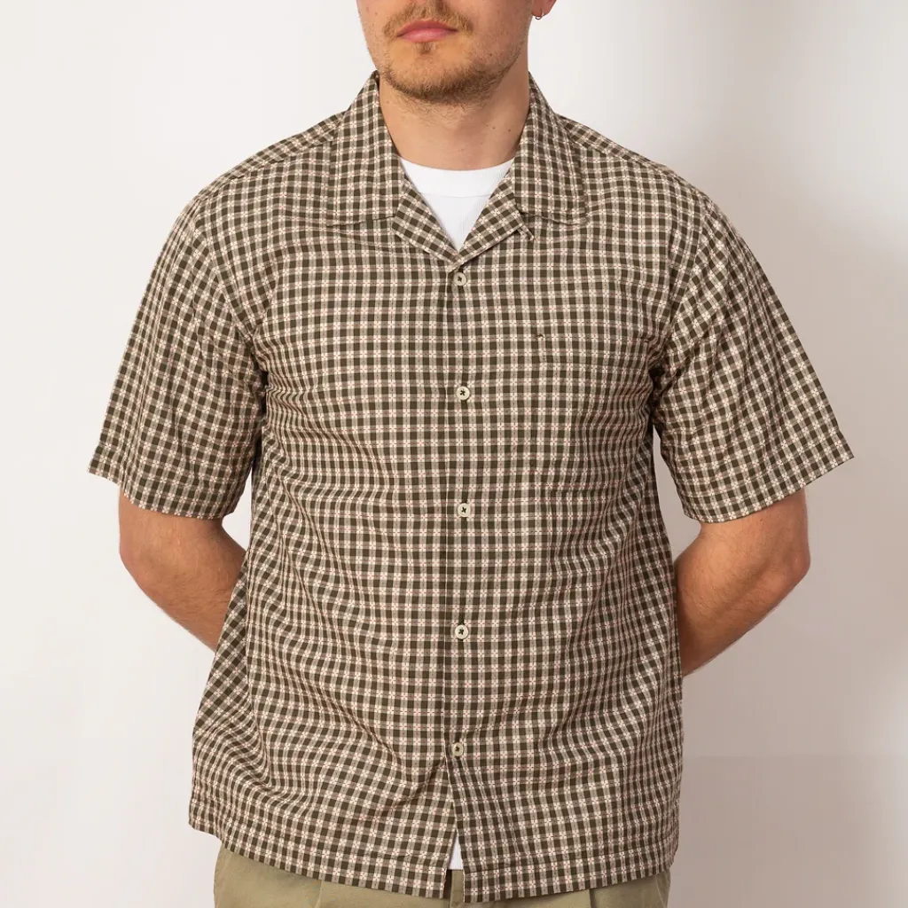 Shirts|Universal Works Road Shirt - Olive