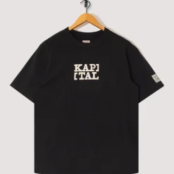 T-Shirts|Kapital Rookie Crew Tee - Black