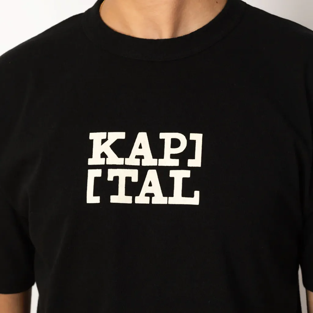 T-Shirts|Kapital Rookie Crew Tee - Black