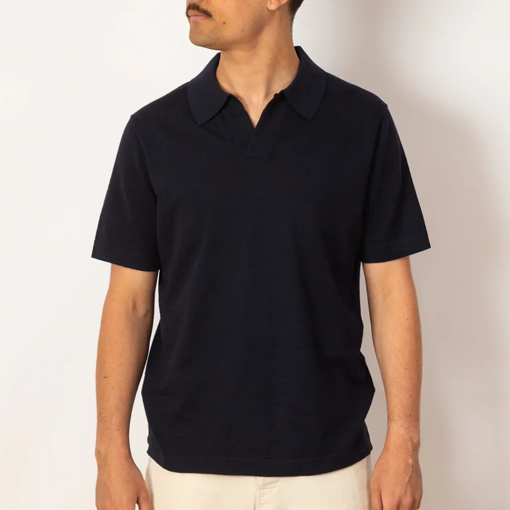 Shirts|NN07 Ryan Polo - Navy