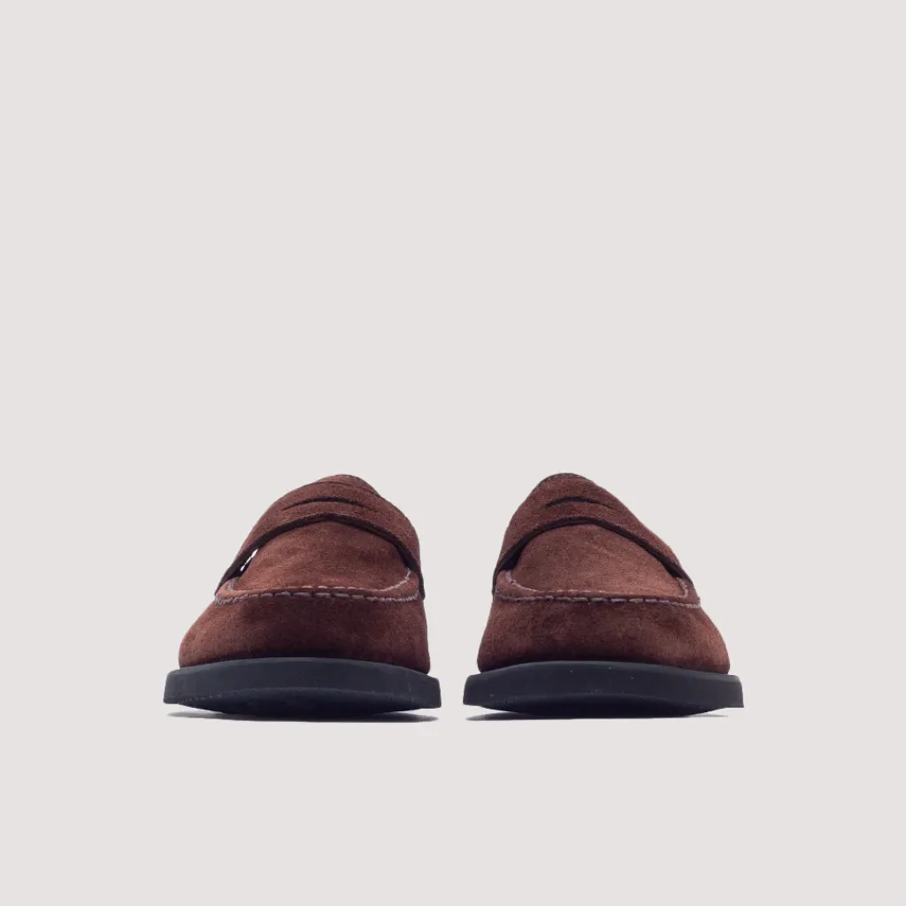 Footwear|Sebago Ryan Suede - Dark Brown