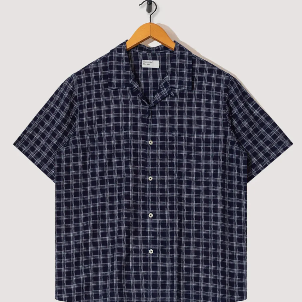 Shirts|Universal Works Sal Road Shirt - Indigo