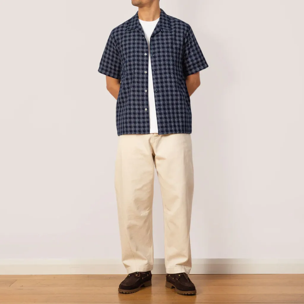 Shirts|Universal Works Sal Road Shirt - Indigo