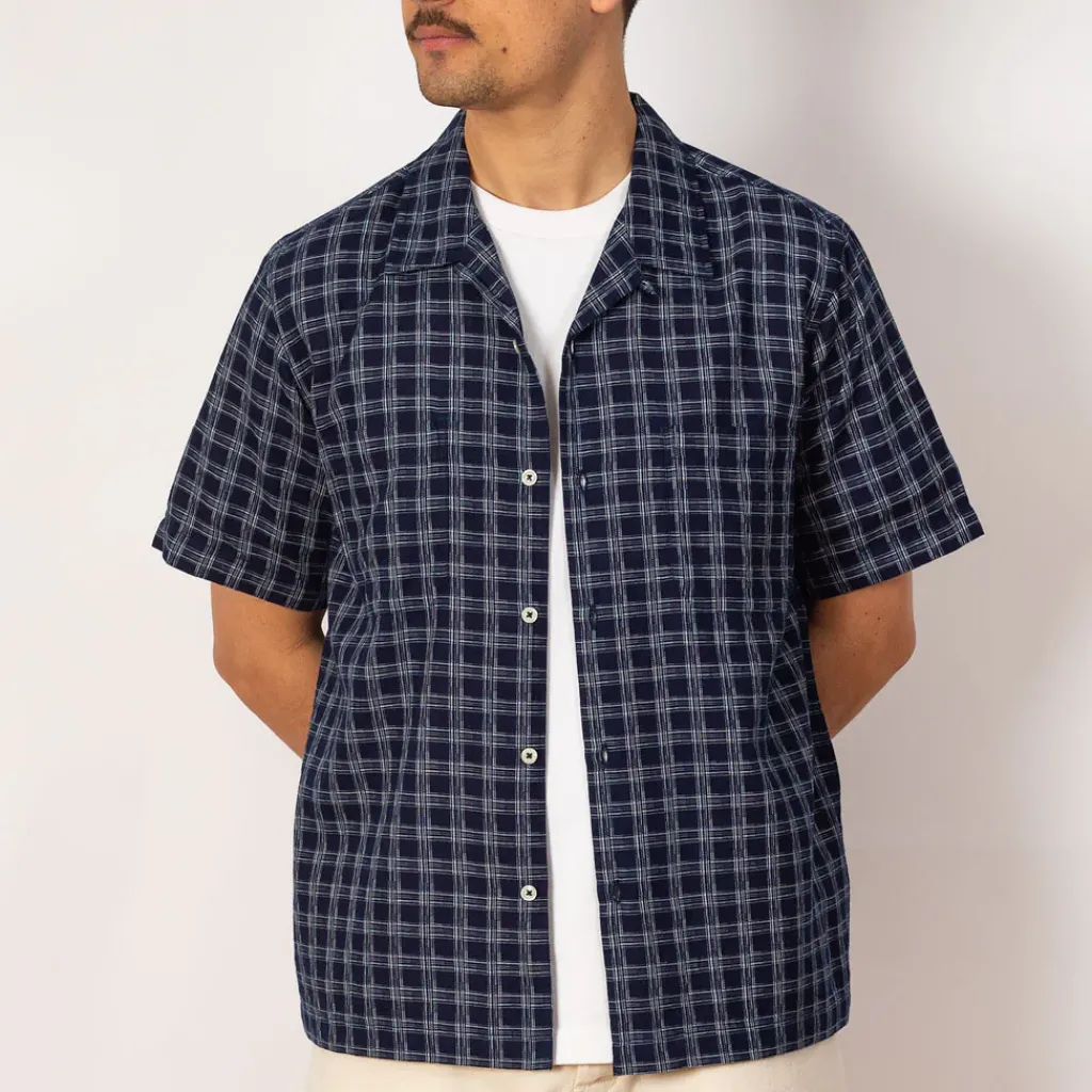 Shirts|Universal Works Sal Road Shirt - Indigo