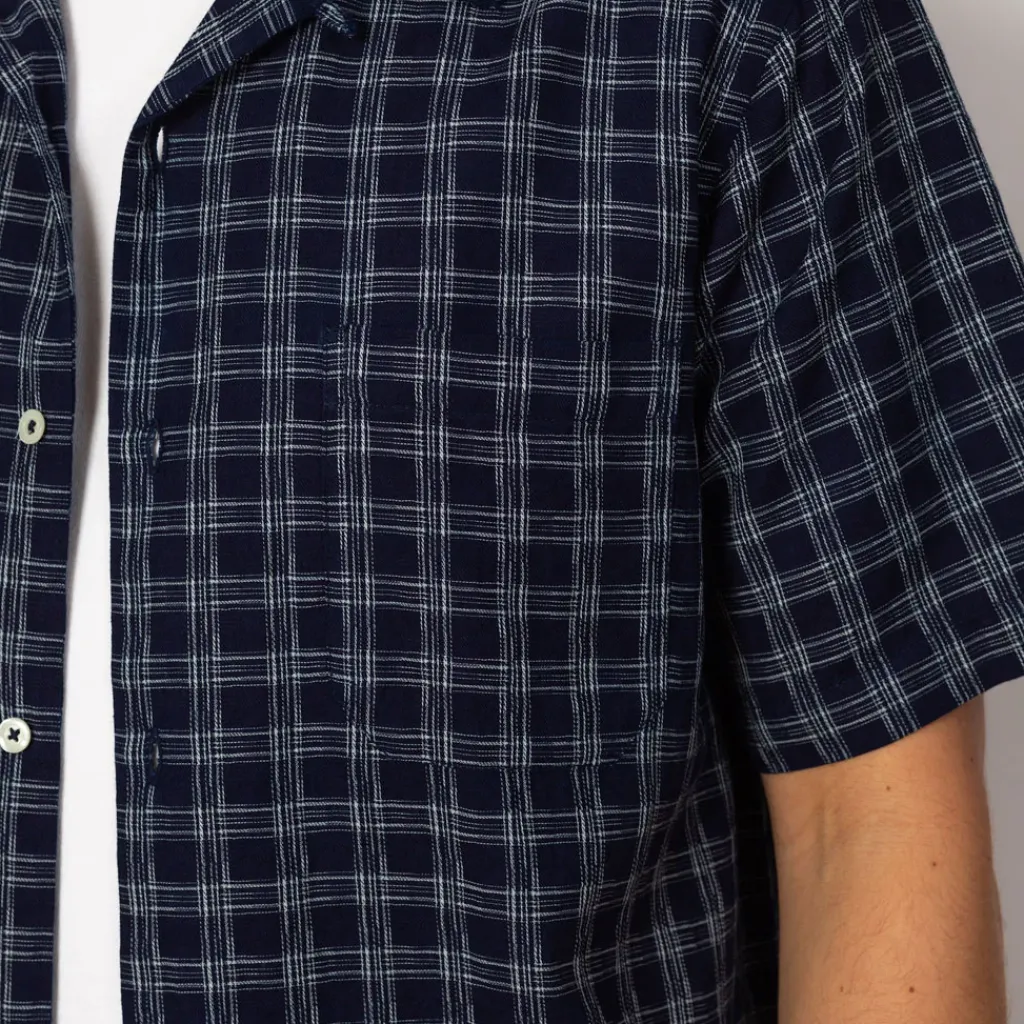 Shirts|Universal Works Sal Road Shirt - Indigo