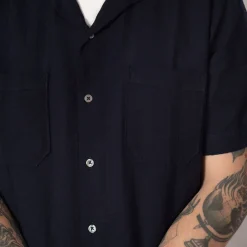 Shirts|Universal Works Sal Road Shirt - Navy