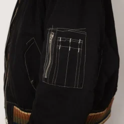 Jackets|Story MFG Seed Bomber - Black Wonky-Wear