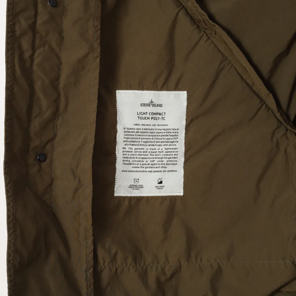 Jackets|Stone Island Short Parka - Military Green (V0054)