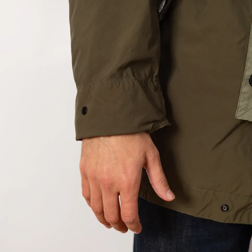 Jackets|Stone Island Short Parka - Military Green (V0054)